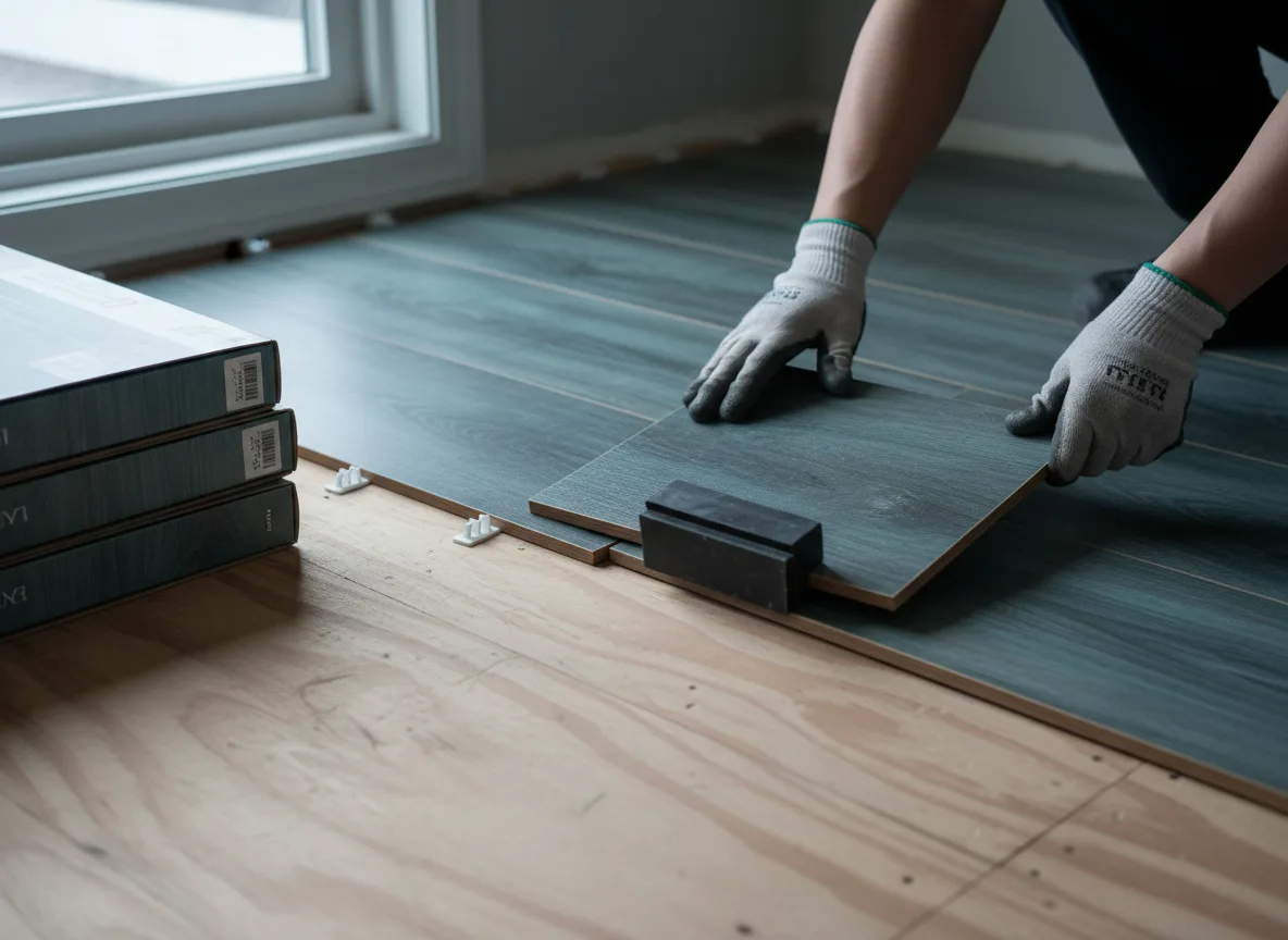 Luxury Vinyl Plank Installation company in Oriska, ND